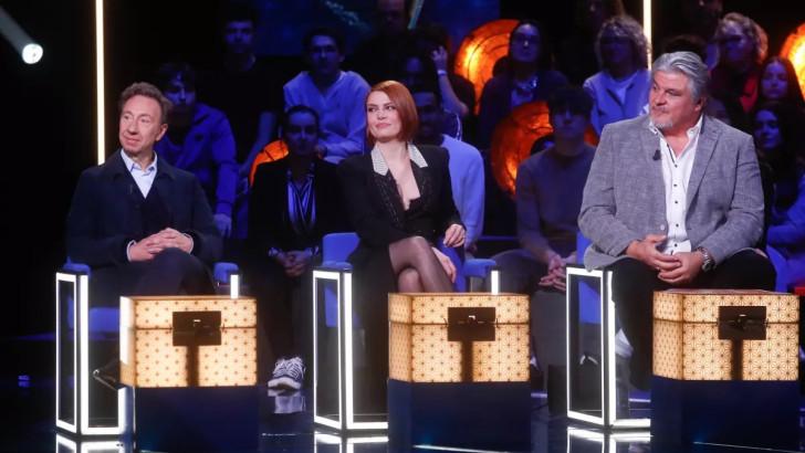 Stéphane Bern, Elodie Frégé et David Douillet - « La Boîte à secrets »